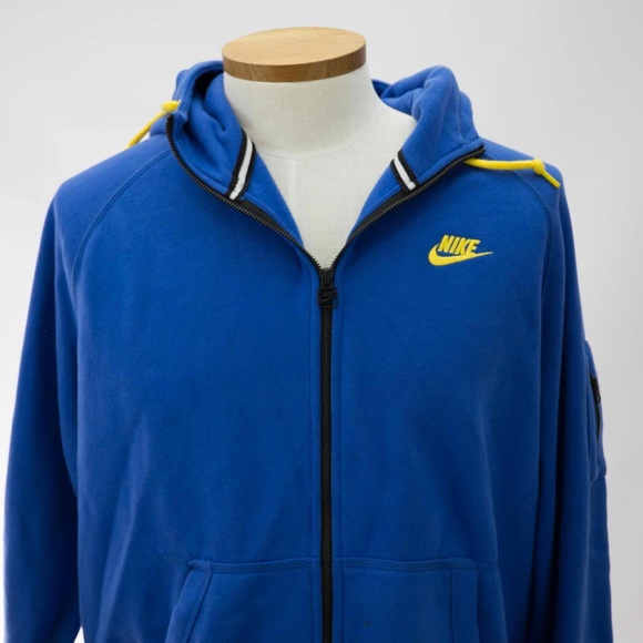 nike blue jacket mens